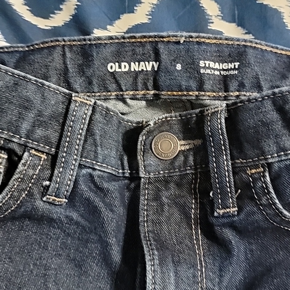 Old navy straight leg jeans - Picture 2 of 2